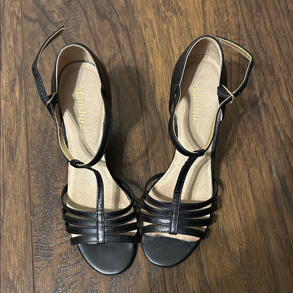 Black Ballroom Dance Heels